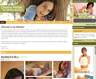 Cherry Petite Home Page