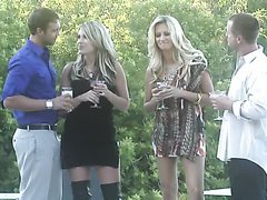 Group Of Friends Get Together And Fuck