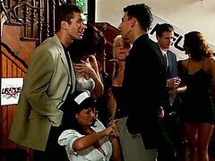 Hot Babes Having Anal Sex in Group Sex Party