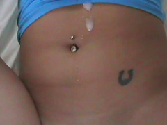 Cheating wife in POV blowjob is fucked doggystyle