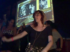 Totally insane drunken orgy with amateurs at the bar