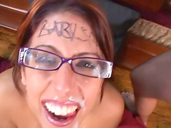 Milf with soft tits gets banged hard while cheating on her hubby in her neighbours house