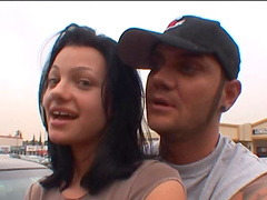 Slut gets bukkake special after getting her face fucked in gangbang