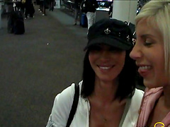 Kinky next door cougars in high heels licking asshole & playing with big tits