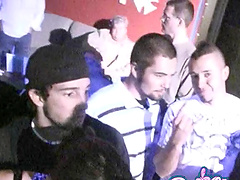 Sexy Bree Olson shaking her ass on stage at a club