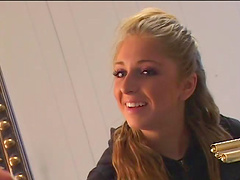 Cute babe in masturbation compilation fingering in bra and panties