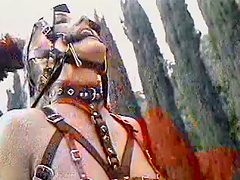 Asian babe in bondage enjoys domination & torture