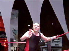 Reality story with wrestling match occurring in the ring