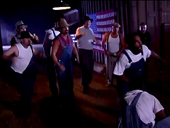 Blonde babe with natural tits wants cum in her mouth after a hardcore sex