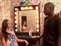 Lovely porn sweetheart gets banged with a hot cumshot