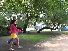 Stunning porn angel Nadja gives hard dick a good blowjob