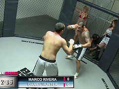 Chubby cowgirl with a tattoo gets fucked doggy style in a spicy reality shoot