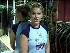 Sweet girls interviewed and questioned about their sex life