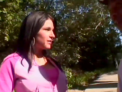 Seductive porn hottie Kendra Secrets likes to get nailed hard and doggystyle