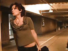 Rita meets her friend in airport and have some fun