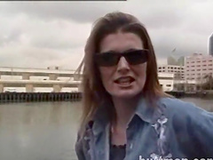 Extraordinary bang scene with a naughty nice ass chick in action