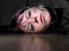 Salacious pornstar gets a rough fucking in a bizarre clip