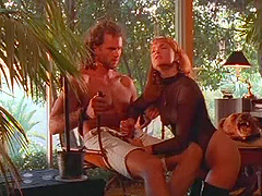 Beautiful cowgirl with a nice ass getting her pussy licked before giving a blowjob