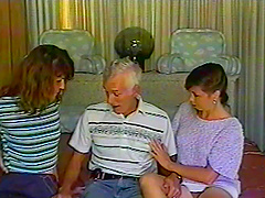 Randy anal babe gets fucked by old guy in her tight ass