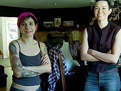 Watch a vibrator give Joanna Angel an orgasm with a friend