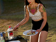 Kleio Valentien has a perfect body that he gladly fucks