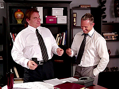 Classy brunette Milf in black dress and high heels fucks in missionary