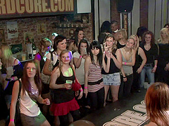 Must watch gorgeous dolls getting hammered hardcore in an orgy!