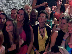 Someone's daughter will get home pregnant tonight after this reality group sex!