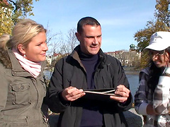 Balls deep vaginal and anal drilling with sweet Viola and Vanessa H