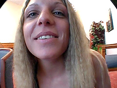 Ball licking wife Rita sucks a dick to pleasure her horny BF