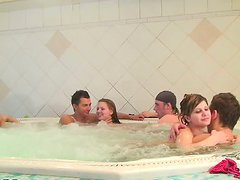 Randy Uni Mates Have One Hell Of A Group Sex Party