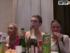 It's Group Sex Party Time In The Kinky College House