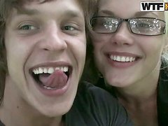 Amateur Couple Getting Bold And Busy In The Park