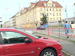 Brunette hottie Tera Joy prefers having her cunt slammed outdoors