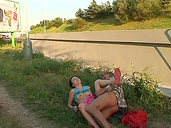 Old guy wanted to have sex with sexy Michaela Q and she agrees