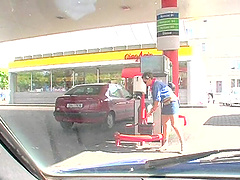 Glaryhole fun with a large white dick and slutty chick Eliska