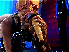 Aradia loves to be in latex while having sex with Kayla Paige
