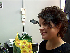 Behind the scenes of a modelling interview, yeah she got the job any query?