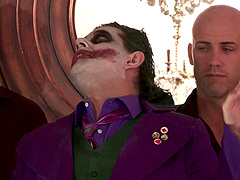 Blazing babes in sexy costumes get hammered till orgasm in a wild orgy