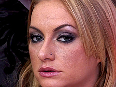 Licking off the cum of her friend's butt after she gets pounded