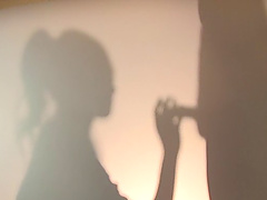 Flirtatious Asian cutie jerking off her new stud hardcore