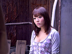 Stunning Asian babe with fantastic juggs enjoying a hardcore cowgirl style fuck