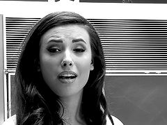 The gorgeous Casey Lavert posing and showing her fanny