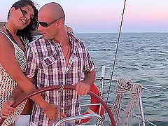 Supple chicks getting their ass holes drilled with a big cock hardcore