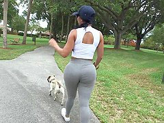 Diamond Kitty gets turned on from being spanked and ass-fucked