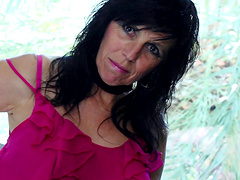 Mature Rita Daniels and other girls like to strip down slowly