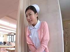 Compilation of porn movies with Japanese nurse Iori Kogawa