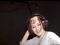 Naughty mature cougar moaning in ecstasy as she pounds her pussy with a toy