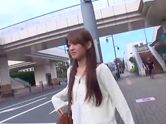 Stunning girl picked up on the street and shown a good time