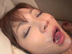 Asian doll experiences more as she gets gang banged and teased with a vibrator